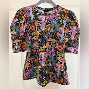 Nooworks Puff Top Magical Mushroom Shirt in Large